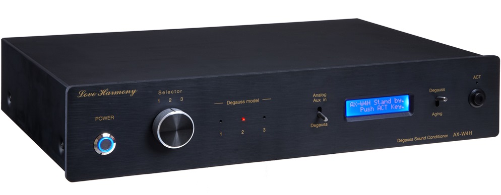 Degauss Sound Conditioner with 96kHz/24bits ADC AX-W4H